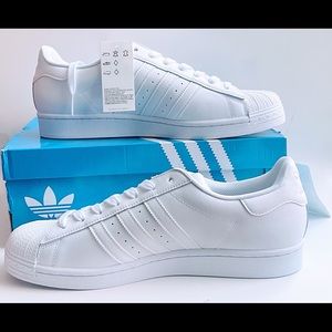 Adidas Superstars white/white